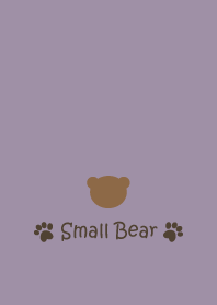 Small Bear *SMOKYPURPLE 3*