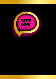 Deep Pink Gold Black Theme