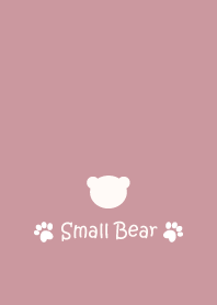 Small Bear *SMOKYPINK*