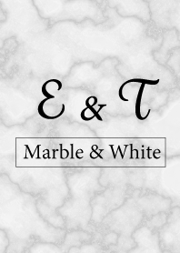 E&T-Marble&White-Initial