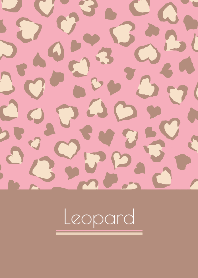 ♥ハートのヒョウ柄♡フェミニン