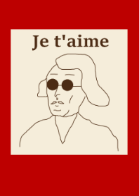 older man (red beige)