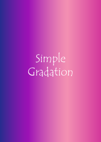 Simple Gradation -GlossyPurple 9-
