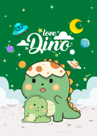 Dino Love Green