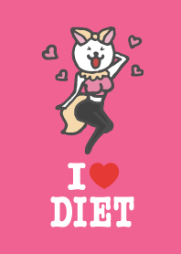 Fitness girl Sexy dog(I Love Deit)