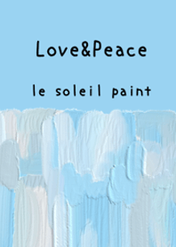 Oil painting art [le soleil paint 385]