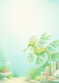 Leafy Sea Dragon Lime Reef Library