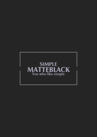 MATTE-BLACK SIMPLE 4