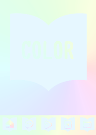 blue color rainbow  Q19