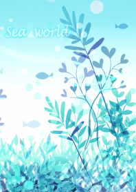Blue sea world #cool