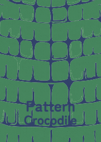 Pattern Crocodile rokushouiro