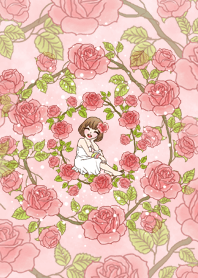 yuri with flower theme