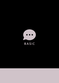 Basic// Black&Orchid Purple/17