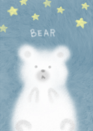 Fluffy polar bear.