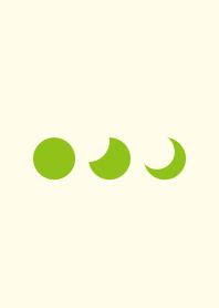 crescent moon(green43)