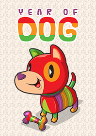 Dog : Lucky Year Theme