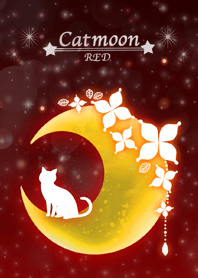 Cat moon red version