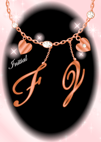 【F&Q】イニシャル運気UP!ピンクゴールド