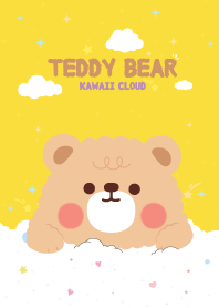 Teddy Bear Candy Cotton Yellow
