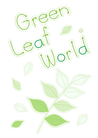 Green Leaf World (White V.1)