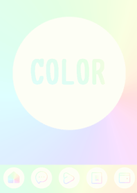 beige color rainbow A17