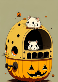 Halloween Hamster 5538c5