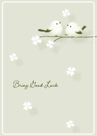 green Good Luck Long-Tailed Tit 03_2