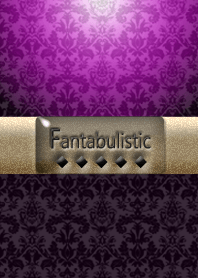 Fantabulistic Damask pattern purple