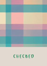 CHECKED GREEN PINK - BROWN 6