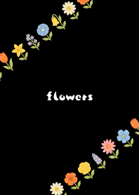 Flowers a la carte03 on black