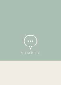 SIMPLE(beige green)V.1607b