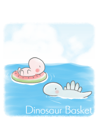 Dinosaur Basket [summer vacation]