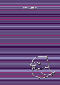 Puti parakeet.PURPLE
