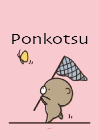 Pink : Spring bear Ponkotsu 2