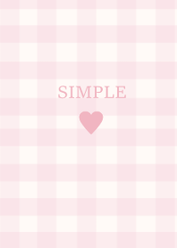 SIMPLE HEART //check ivorypink