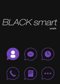 BLACK smart purple