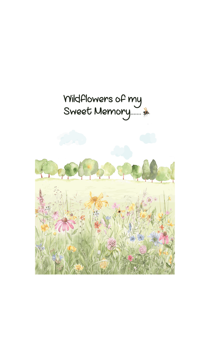 wildflowers of my sweet memory
