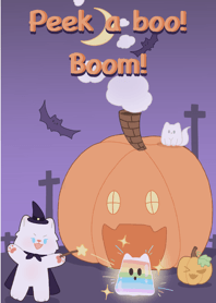 Peek a boo! Boom!