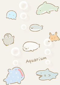 Beige - Cute and Relaxing Aquarium