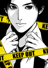 KEEP OUT!! BLACK