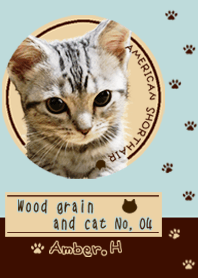 Wood grain and cat no.4