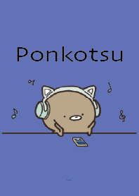 Blue : What ? Bear Ponkotsu 4
