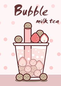 ชานมสตอเบอรี่