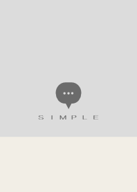 SIMPLE(beige gray)V.1382b