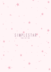 SIMPLE STAR-PINK WHITE- 27