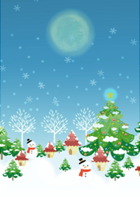 仕様変更版・北欧のクリスマスの街並み3