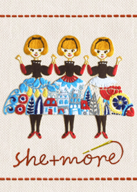 she+more's Embroidery Theme vol.1