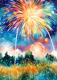 Beautiful Fireworks Theme#67