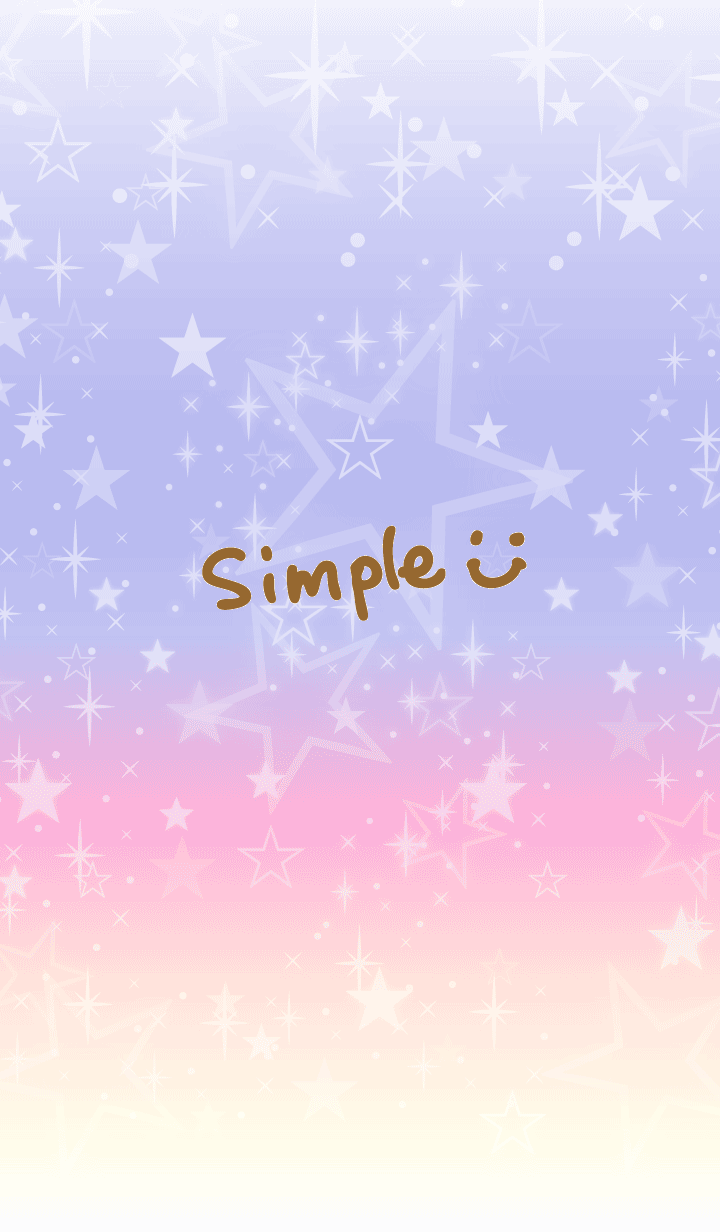 A gradation a star is brilliant-smile18-