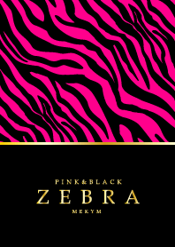 ZEBRA -PINK&BLACK-